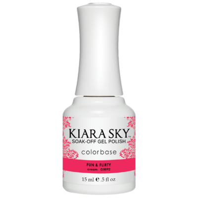 Kiara Sky All in one Gelcolor - Fun & Flirty 0.5oz - #G5092 -Premier Nail Supply