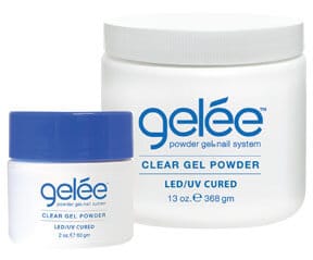 Gelee Powder Gel - Clear Gel Powder 13 oz - #GLCP13 - Premier Nail Supply 