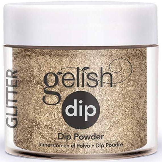 Gelish Dip Powder - All That Glitters Is Gold  0.8 oz - #1610947 - Premier Nail Supply 