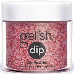 Gelish Dip powder - Some Like It Red 0.8 os - #1610332 - Premier Nail Supply 