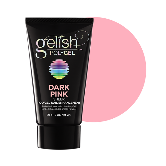 Gelish Polygel - Dark Pink 2oz - #1712004 - Premier Nail Supply 