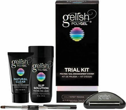 Gelish Polygel - Trial Kit Natural Clear - #1720004 - Premier Nail Supply 