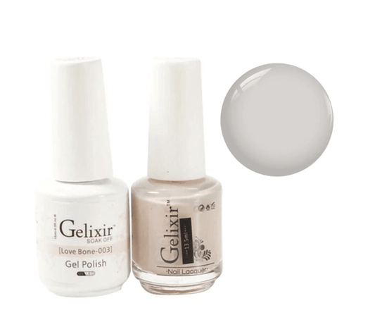 Gelixir Gel polish & Nail Lacquer Duo - Bond Love 003 - Premier Nail Supply 