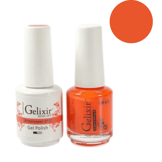 Gelixir Gel Polish & Nail Lacquer Duo - Bittersweet 012 - Premier Nail Supply 