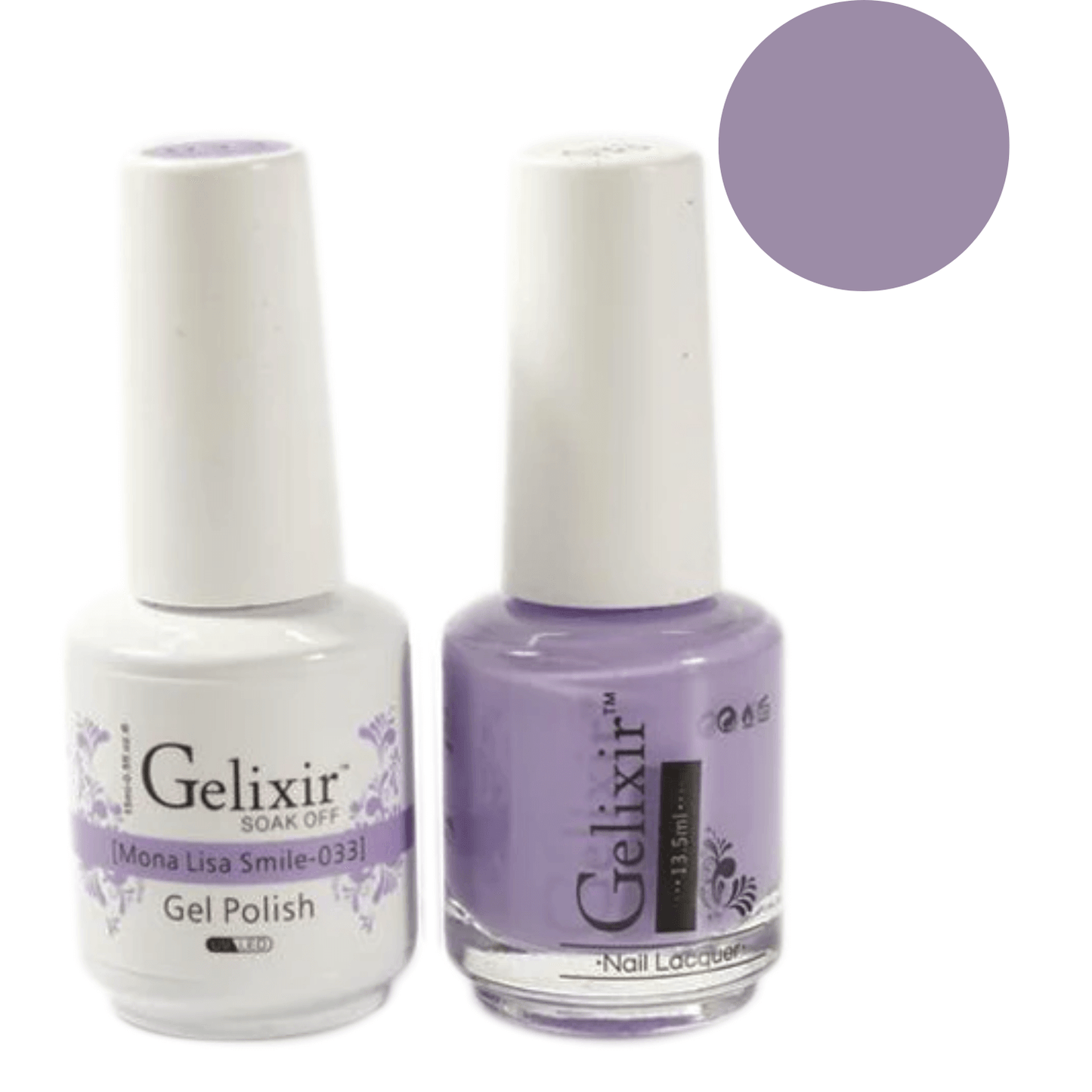 Gelixir Gel Polish & Nail Lacquer Duo - Mona Lisa Smile 033 - Premier Nail Supply 