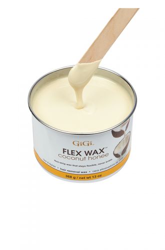 GiGi - Flex Wax - Coconut Honee 13 oz - Premier Nail Supply 