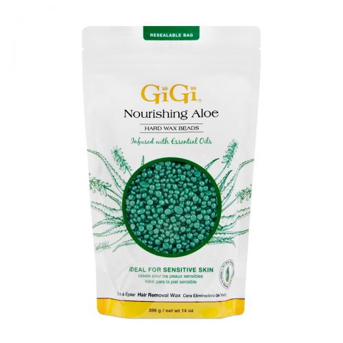 GiGi - Nourishing Aloe Wax Beads 14oz - Premier Nail Supply 