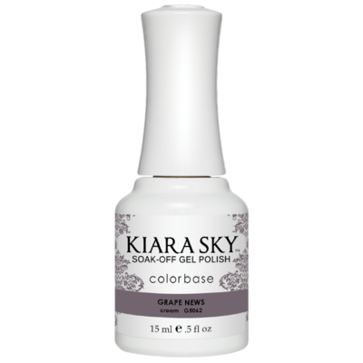 Kiara Sky All in one Gelcolor - Grape News! 0.5oz - #G5062 -Premier Nail Supply