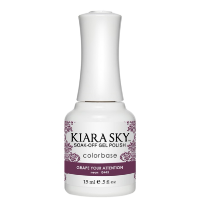 Kiara Sky Gelcolor - Grape Your Attention 0.5 oz - #G445 - Premier Nail Supply 