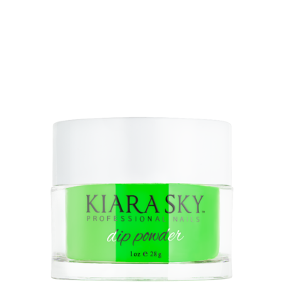 Kiara Sky - Dip Powder - Green With Envy 1 oz - #D448 - Premier Nail Supply 