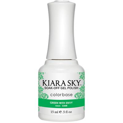 Kiara Sky Gelcolor - Green With Envy 0.5 oz - #G448 - Premier Nail Supply 