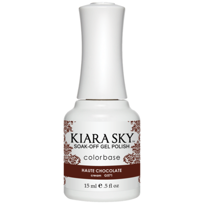 Kiara Sky  Gelcolor - Haute Chocolate 0.5oz  - #G571 - Premier Nail Supply 