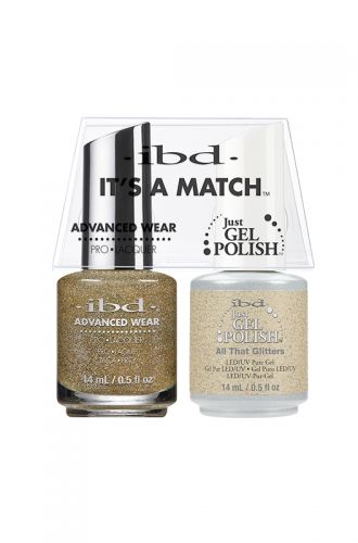 IBD Advanced Wear Color Duo All That Glitters - #65470 - Premier Nail Supply 