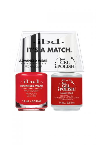 IBD Advanced Wear Color Duo Lucky Red - #65514 - Premier Nail Supply 
