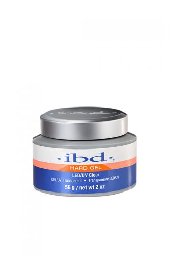 IBD Hard Gel LED/UV Builder Gel Clear - Premier Nail Supply 