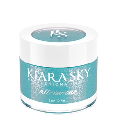 Kiara Sky All in one Dip Powder - Cosmic Blue 2 oz - #DM5075 -Premier Nail Supply