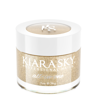 Kiara Sky All in one Dip Powder - Dripping In Gold 2 oz - #DM5017 -Premier Nail Supply