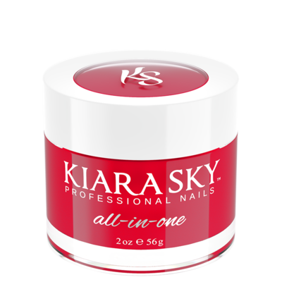 Kiara Sky All in one Dip Powder - Red Flags 2 oz - #DM5031 -Premier Nail Supply