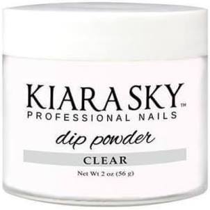 Kiara Sky Dip Powder - Clear 2oz - #D402CS - Premier Nail Supply 