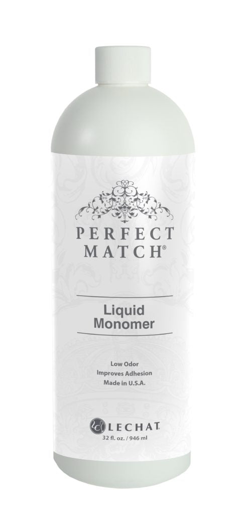 LeChat Perfect Match Liquid Monomer 32 oz - #PMLM32 - Premier Nail Supply 