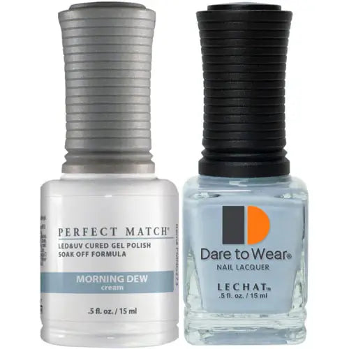 LeChat Perfect Match Gel Polish & Nail Lacquer - Morning Dew 0.5oz - #PMS273 - Premier Nail Supply 