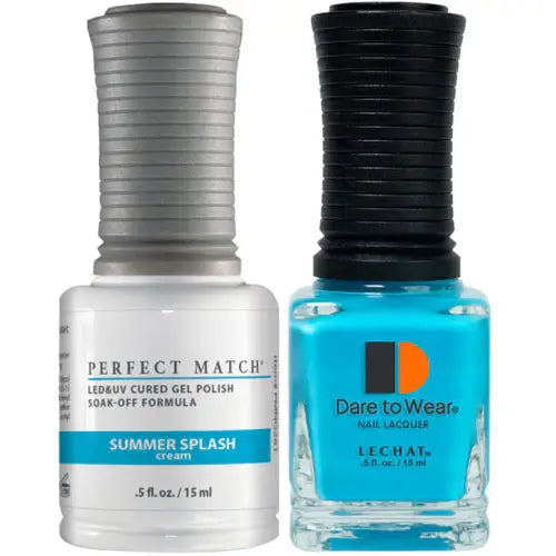 LeChat Perfect Match Gel Polish & Nail Lacquer - Summer Splash 0.5oz - #PMS281 - Premier Nail Supply 