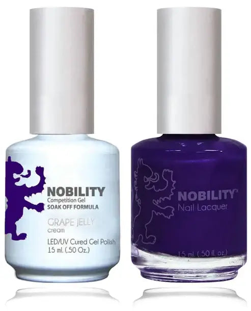 Lechat Nobility Gel Polish & Nail Lacquer - Grape Jelly 0.5 oz - #NBCS162 - Premier Nail Supply 