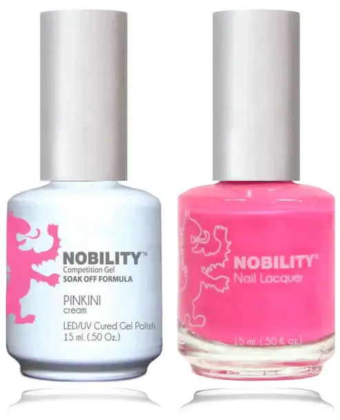 Lechat Nobility Gel Polish & Nail Lacquer - Pinkini 0.5 oz - #NBCS115 - Premier Nail Supply 