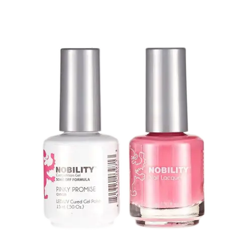 Lechat Nobility Gel Polish & Nail Lacquer - Pinky Promise 0.5 oz - #NBCS153 - Premier Nail Supply 