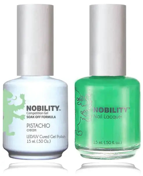 Lechat Nobility Gel Polish & Nail Lacquer - Pistachio 0.5 oz - #NBCS124 - Premier Nail Supply 
