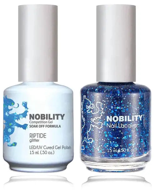 Lechat Nobility Gel Polish & Nail Lacquer - Riptide 0.5 oz - #NBCS113 - Premier Nail Supply 