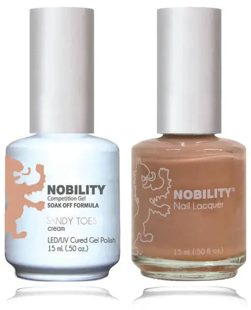 Lechat Nobility Gel Polish & Nail Lacquer - Sandy Toes 0.5 oz - #NBCS141 - Premier Nail Supply 