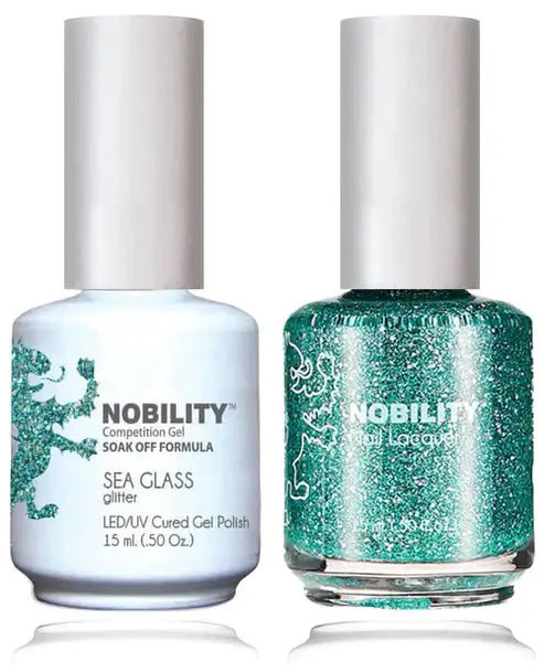 Lechat Nobility Gel Polish & Nail Lacquer - Sea Glass  0.5 oz - #NBCS128 - Premier Nail Supply 