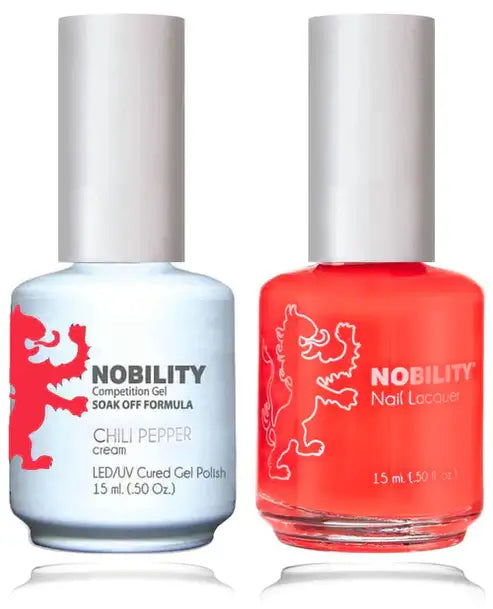 Lechat Nobility Gel Polish & Nail Lacquer - hili Pepper 0.5 oz - #NBCS178 - Premier Nail Supply 