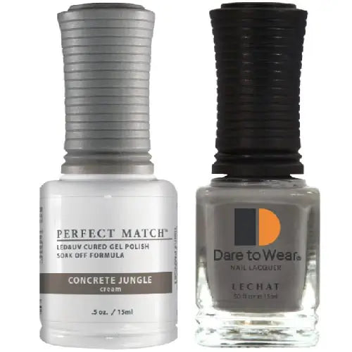 Lechat Perfect Match Gel Polish & Nail Lacquer - Concrete Jungle 0.5 oz - #PMS61 - Premier Nail Supply 