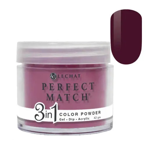 Lechat Perfect Match Dip Powder - Divine Wine 1.48 oz - #PMDP185 - Premier Nail Supply 