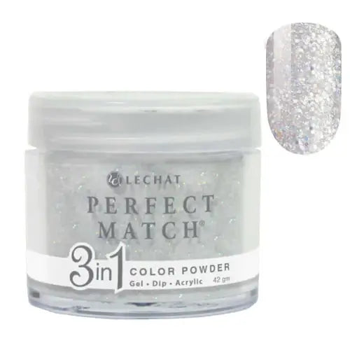Lechat Perfect Match Dip Powder - Hologram Diamond 1.48 oz - #PMDP059 - Premier Nail Supply 