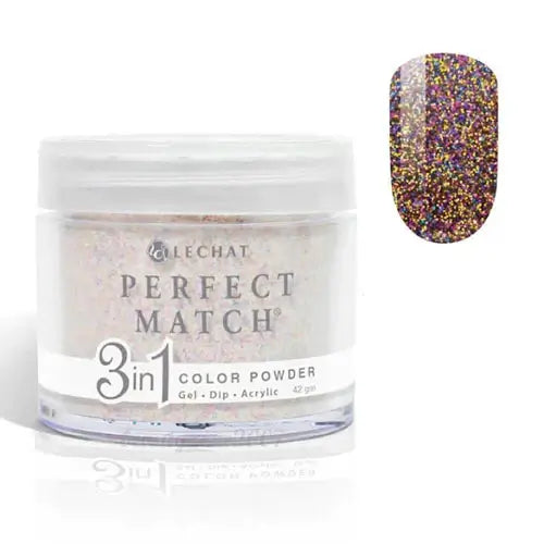 Lechat Perfect Match Dip Powder - La Rosa Romantica 1.48 oz - #PMDP055 - Premier Nail Supply 