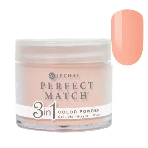 Lechat Perfect Match Dip Powder - Nude Affair 1.48 oz - #PMDP214 - Premier Nail Supply 
