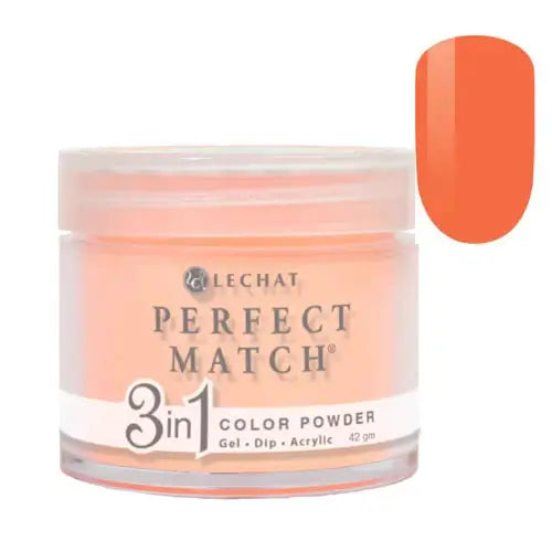 Lechat Perfect Match Dip Powder - Peach Blast 1.48 oz - #PMDP202 - Premier Nail Supply 