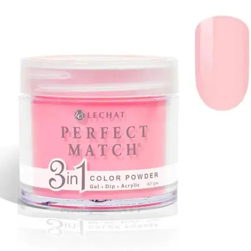 Lechat Perfect Match Dip Powder - Pink Clarity 1.48 oz - #PMDP054 - Premier Nail Supply 