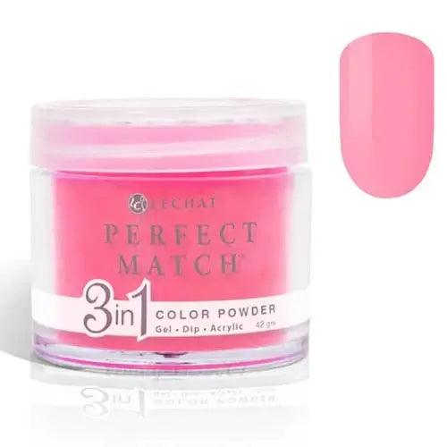 Lechat Perfect Match Dip Powder - Pink Lace Veil 1.48 oz - #PMDP049 - Premier Nail Supply 