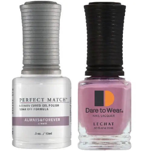 Lechat Perfect Match Gel Polish & Nail Lacquer - Always & Forever 0.5 oz - #PMS72 - Premier Nail Supply 