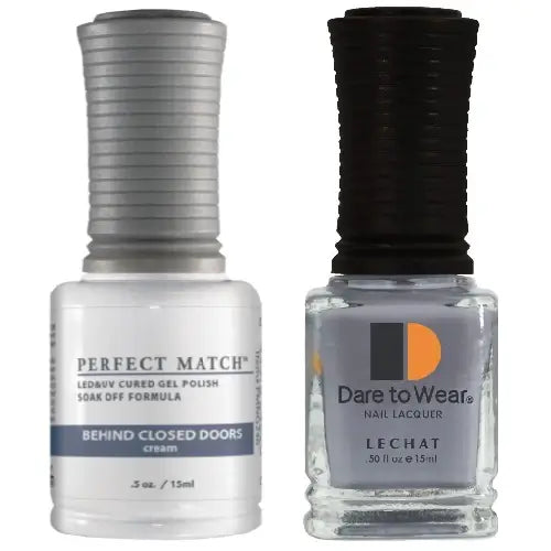 Lechat Perfect Match Gel Polish & Nail Lacquer - Behind Closed Doors 0.5 oz - #PMS246 - Premier Nail Supply 