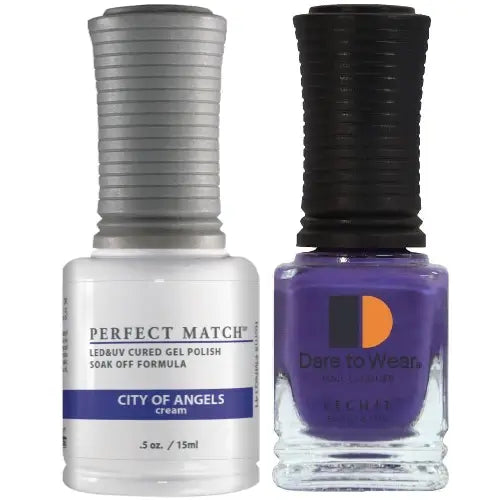 Lechat Perfect Match Gel Polish & Nail Lacquer - City Of Angels 0.5 oz - #PMS141 - Premier Nail Supply 