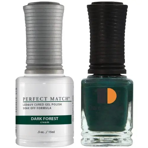 Lechat Perfect Match Gel Polish & Nail Lacquer - Dark Forest 0.5 oz - #PMS106 - Premier Nail Supply 