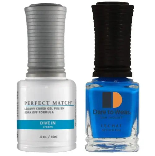 Lechat Perfect Match Gel Polish & Nail Lacquer - Dive In 0.5 oz - #PMS199 - Premier Nail Supply 