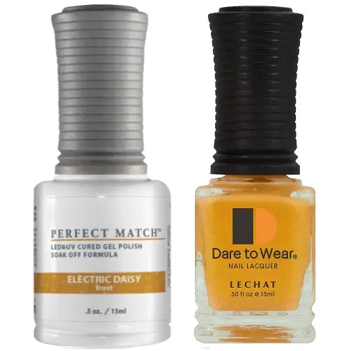 Lechat Perfect Match Gel Polish & Nail Lacquer - Electric Daisy 0.5 oz - #PMS230 - Premier Nail Supply 
