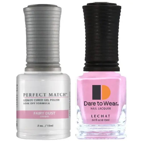 Lechat Perfect Match Gel Polish & Nail Lacquer - Fairy Dust 0.5 oz - #PMS193 - Premier Nail Supply 