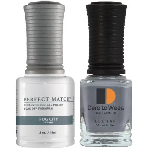 Lechat Perfect Match Gel Polish & Nail Lacquer - Fog City 0.5 oz - #PMS143 - Premier Nail Supply 